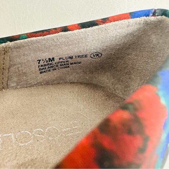 Aerosoles Plum Tree Floral Wedge 3" Heel Pumps Shoes Womens Sz 7.5 M - Picture 8 of 9